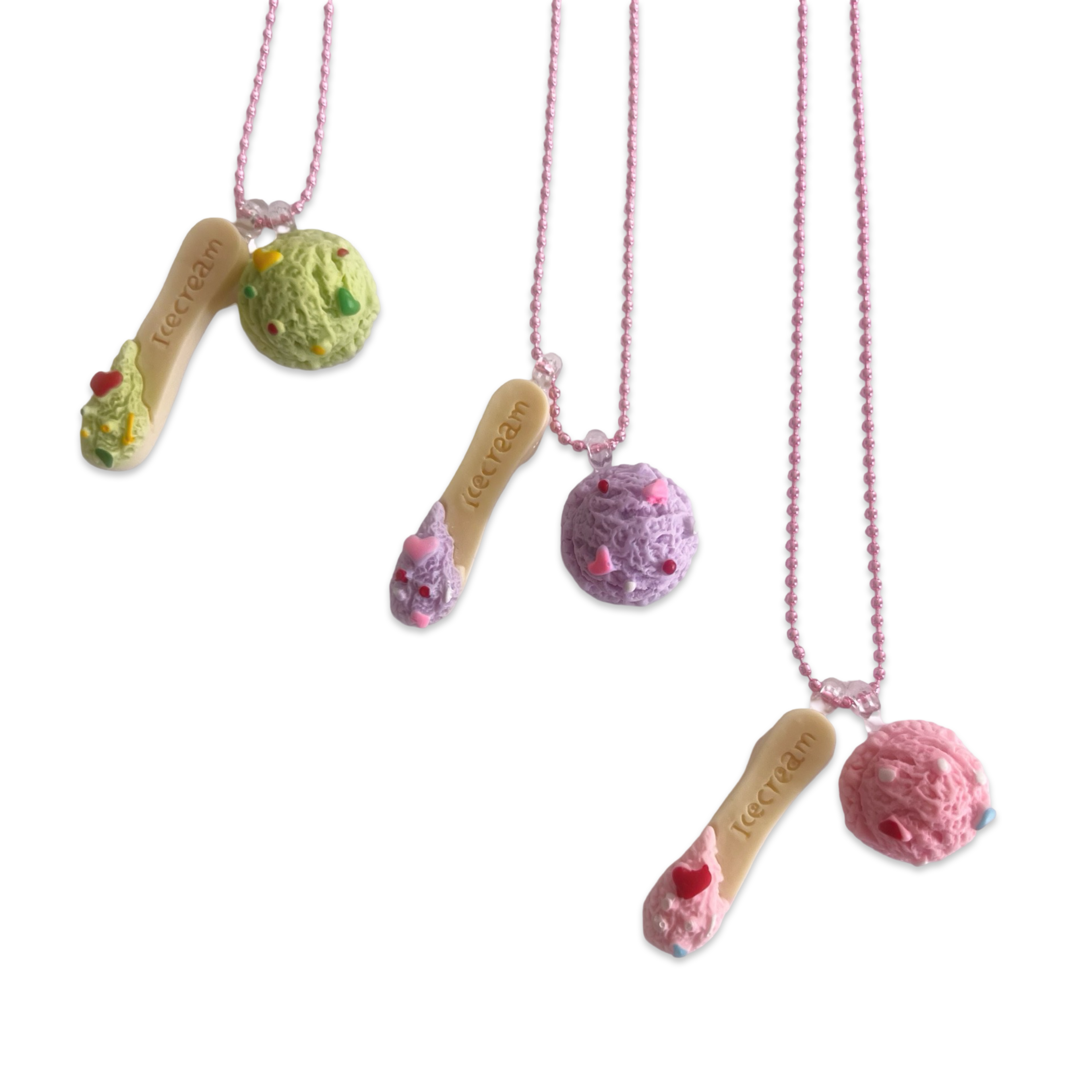 Pop Cutie Accessories & Gifts - Europe - Wholesale Kids Necklace - Kids -  Gelato Necklace I Charm Necklace I Ice Cream I Handmade 3