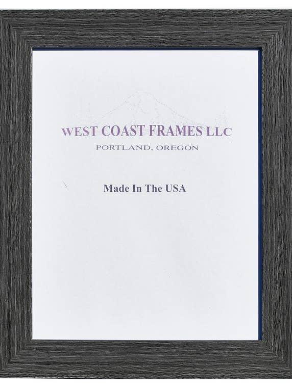 702DG Mörkgrå Samtida 1-1/4" Poly Fotoram för wholesale av West Coast Frames LLC