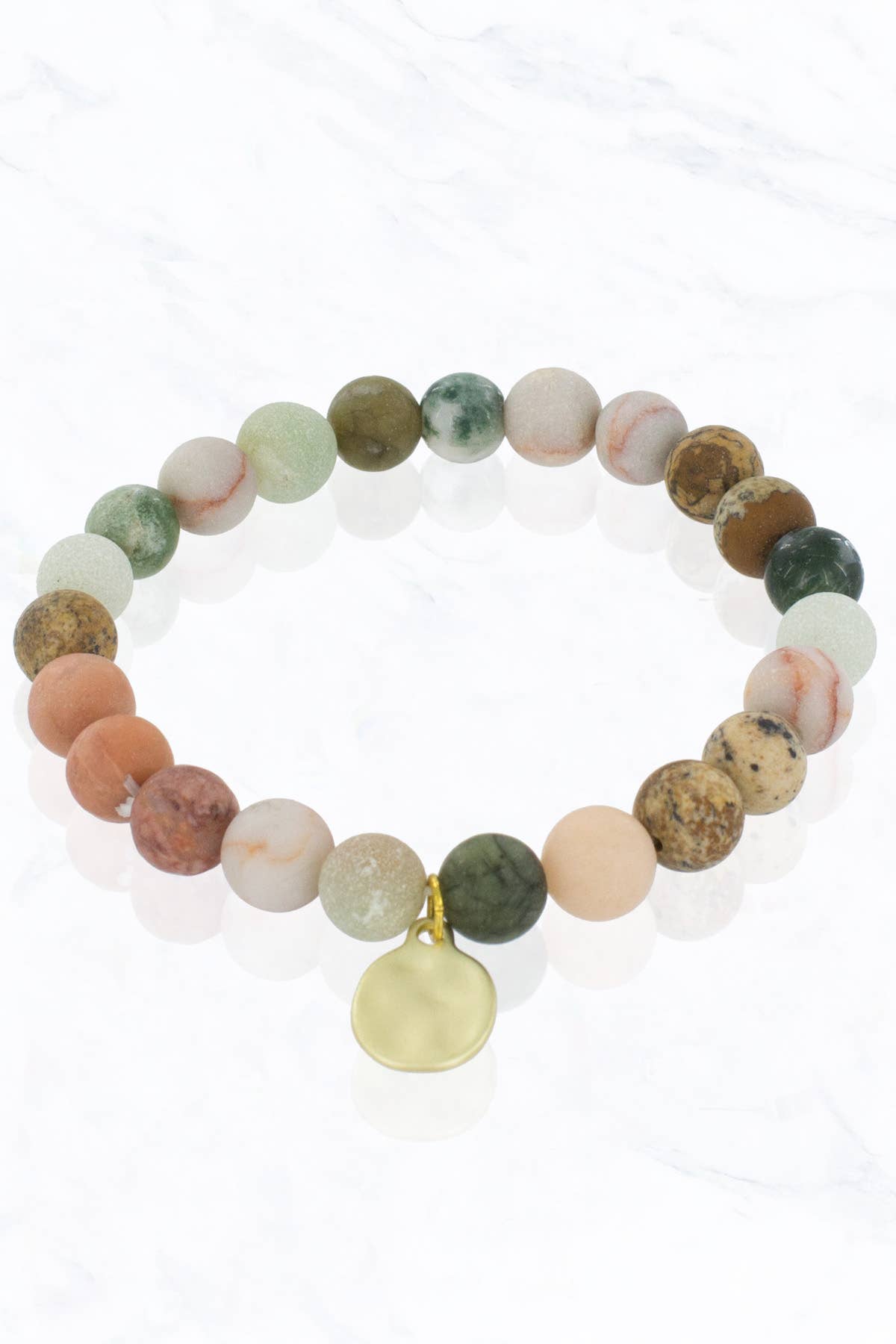 Suzie Q USA - Vendita all'ingrosso Bracciale con perline - Bracciale elasticizzato in pietra4