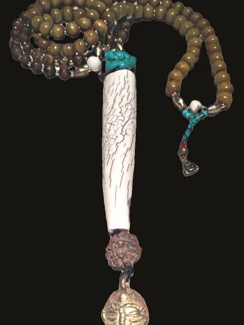 Stoned Turquoise (Gemstone Necklace) for wholesale by Meditate With Mala, LLC