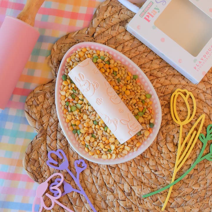 Øko-tekstureret rulle | Påskeharekopper for engroshandel hos Play Sense