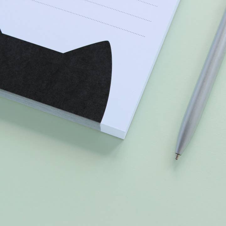 Purple Tree Designs - Wholesale Notepad - A6 Cat Notepad, 75 Tear-off Lined Sheets5