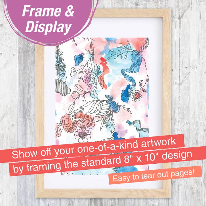 Faber-Castell / Creativity for Kids - Wholesale Coloring Book - Adult - Reverse Coloring and Doodling Book8