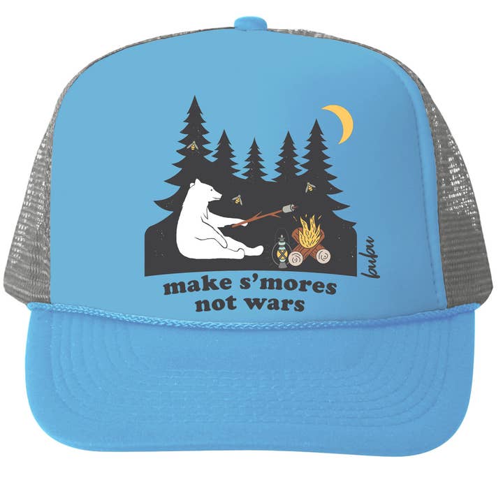 S'mores Ikke Wars Lyseblå Trucker Hat for engroshandel hos Bubu