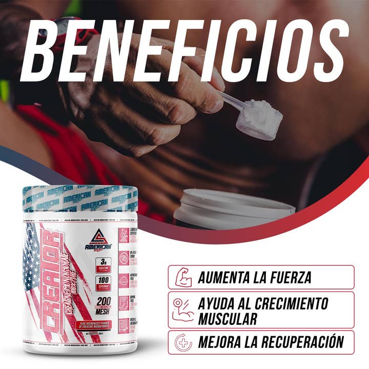 AMERICAN SUPLEMENT S.L. - Wholesale Oral Supplement/Vitamin - American Supplement | Creator 100% Creatine Monohydrate 300 g