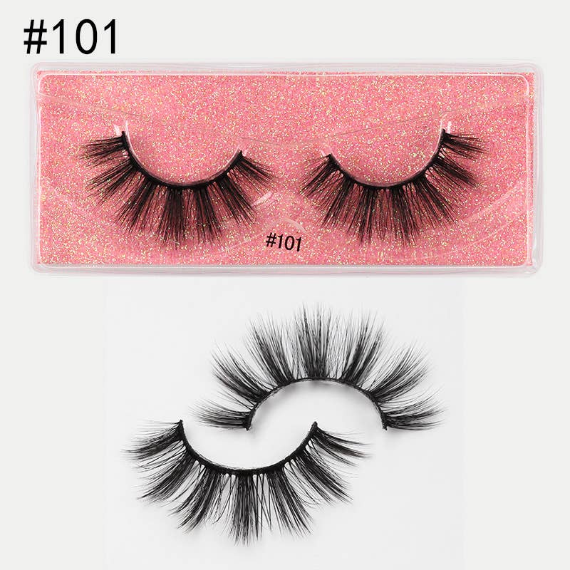 wandf - Wholesale False/Fake Eyelashes - Full Strip Eyelashes 3D Bushy Eyelashes Fake Eyelashes1