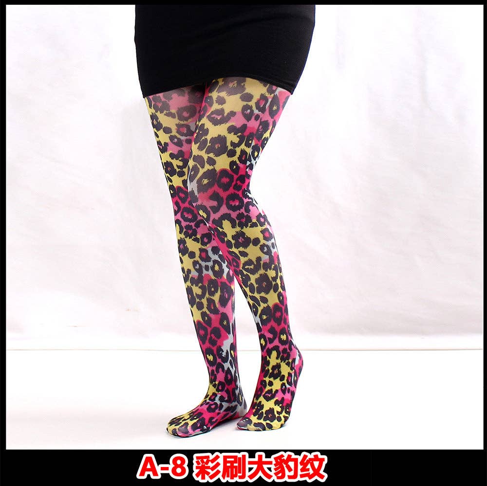 SALINA TRADING INC - Wholesale Tights - Women's - Printed Tights Abstract Butterfly Floral Nylon Casual Leggings23