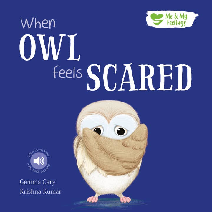 When Owl Feels Scared - Me And My Feelings Children's Paperback Book for wholesale by Robert Frederick Ltd