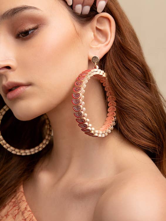 Gå stort eller gå hjem Hoop, Papirøreringe for engroshandel hos Paper Shaper by Julie