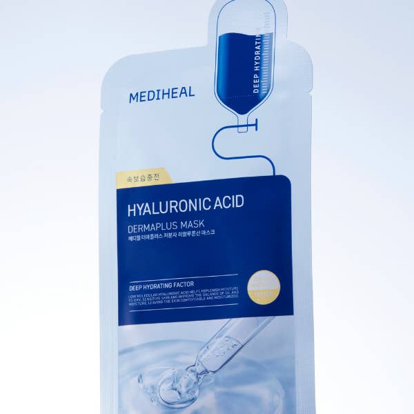 Exod International - Wholesale Skincare Face Mask - Mediheal Dermaplus Low Molecular Hyaluronic Acid Mask 22ml