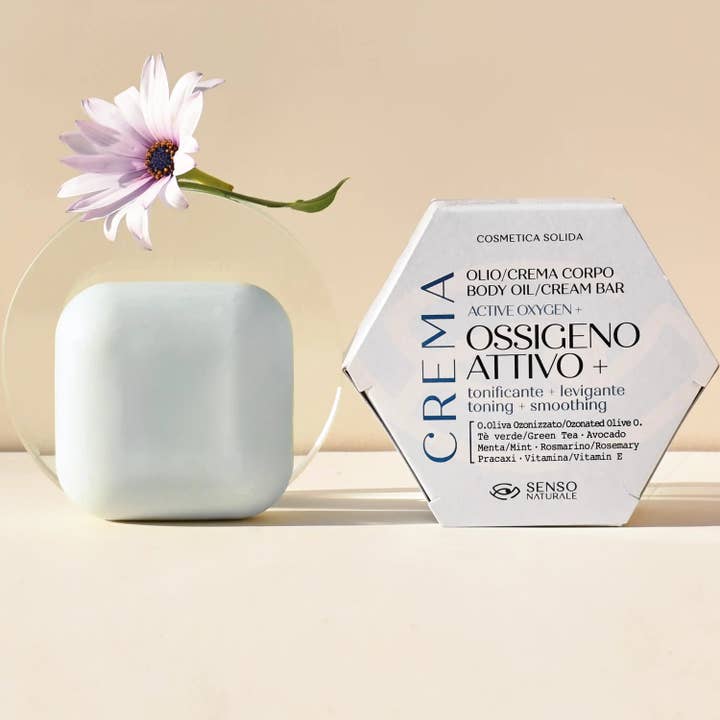 Active Oxygen fast bodyolie - opstrammende creme for engroshandel hos SENSO NATURALE