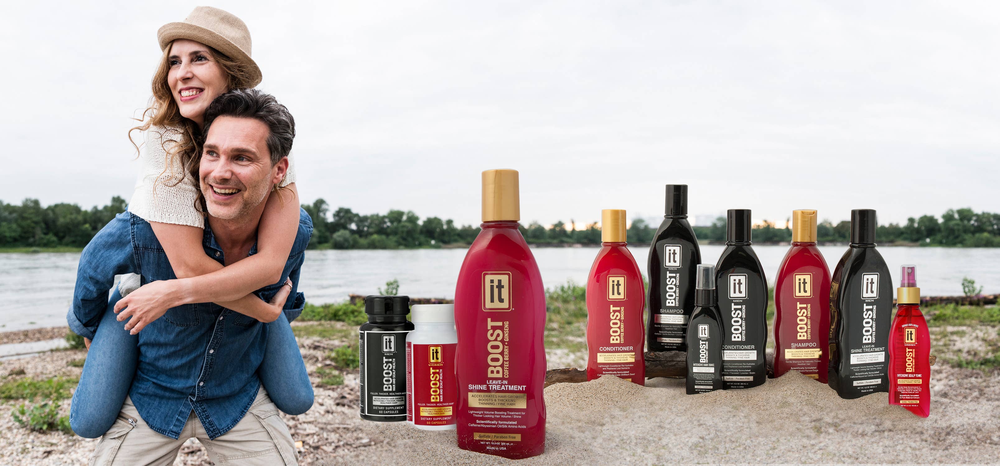 It Hair Care - Wholesale Hair Leave-In Conditioner - BOOST IT LEAVE IN SHINE TREATMENT 10.2 OZ1