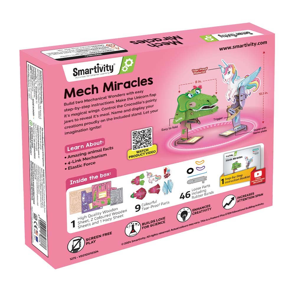 Inside Out Toys – wholesale Toy set – Kids – Smartivity Mech Miracles1