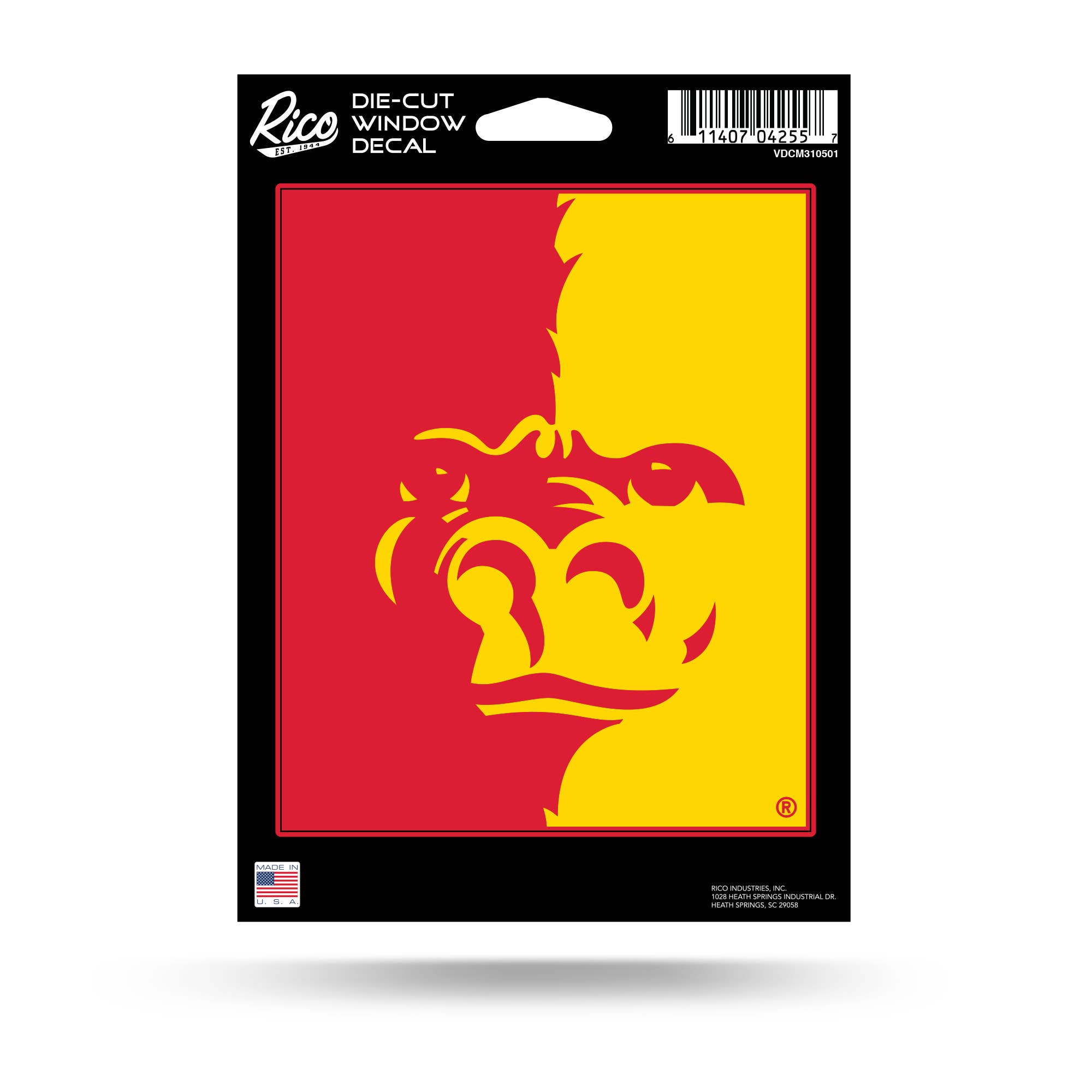 Rico Industries - Wholesale Car Decorative Charm - Unisex - NCAA  Pittsburg State Gorillas  Medium Die Cut Decal0