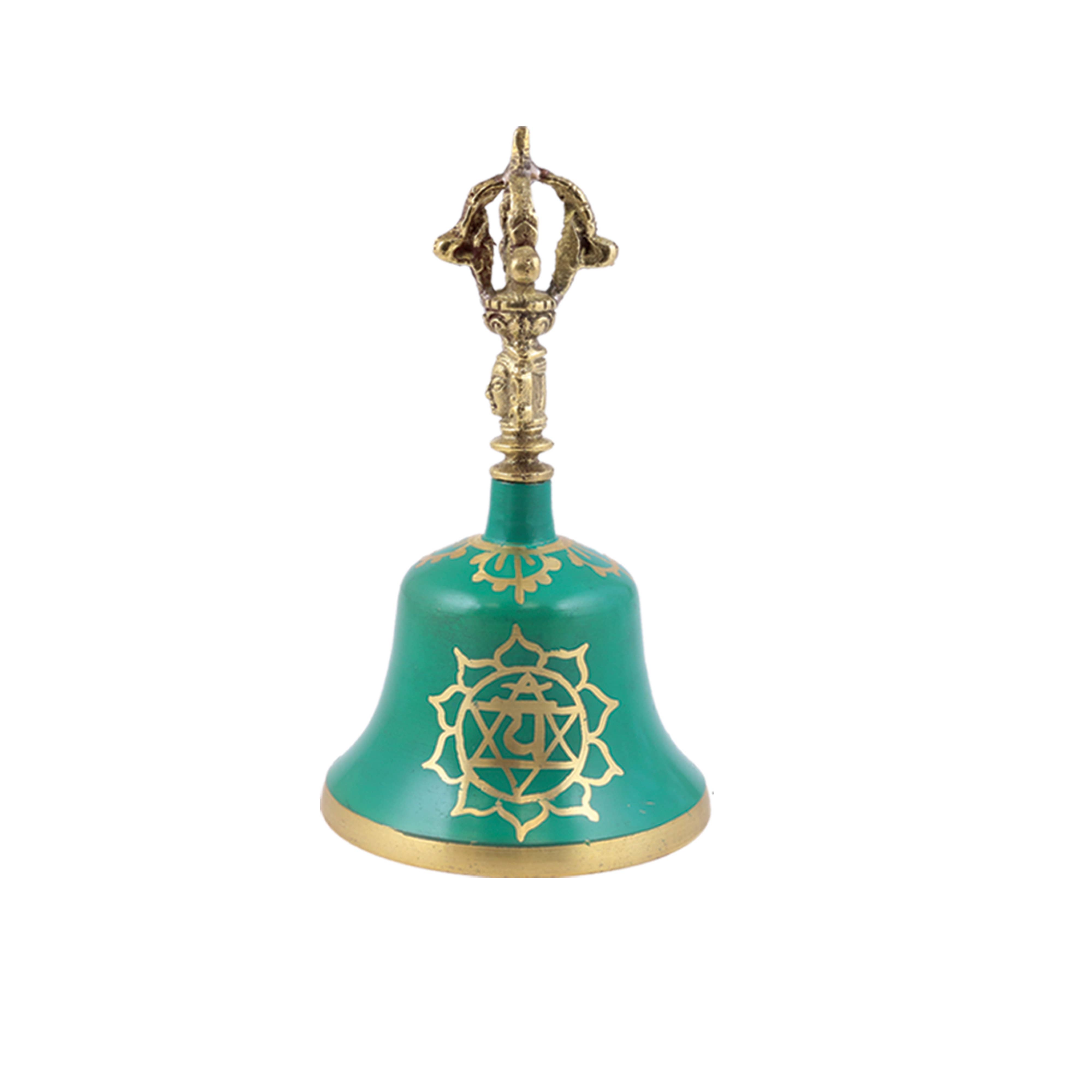Designs by Deekay Inc. - Wholesale Bell - Bronze Tibetan Altar Bell (6.25 in.) - Anahata