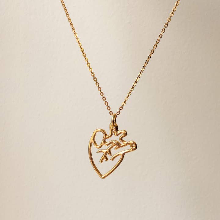 Collier Heartbreaker pour la vente par Manuba