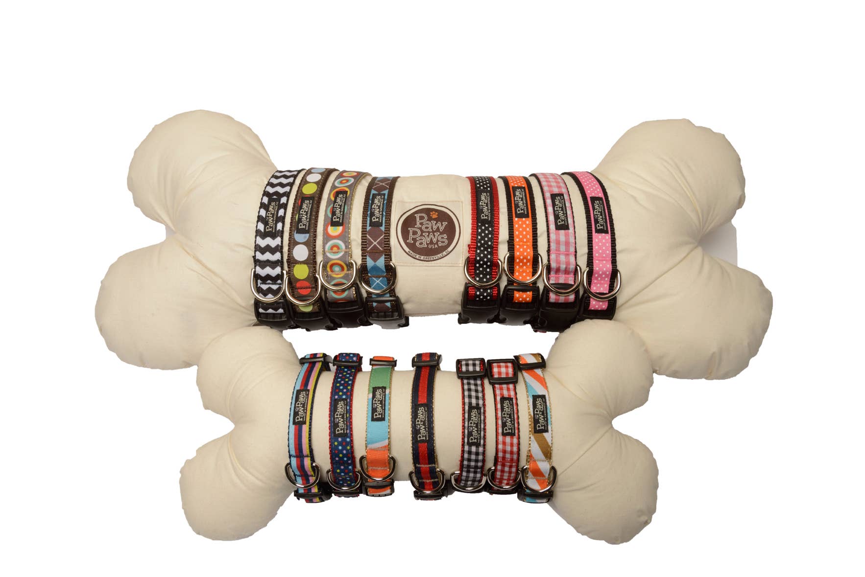 Paw Paws USA - Wholesale Pet Collar - Dog - Dog Bone Display0
