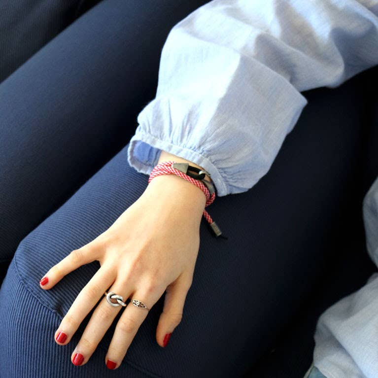 Être - Bracelets & Accessories - Venta al por mayor Joyería - Hombre - Pulsera hombre | Foz - Black&White3