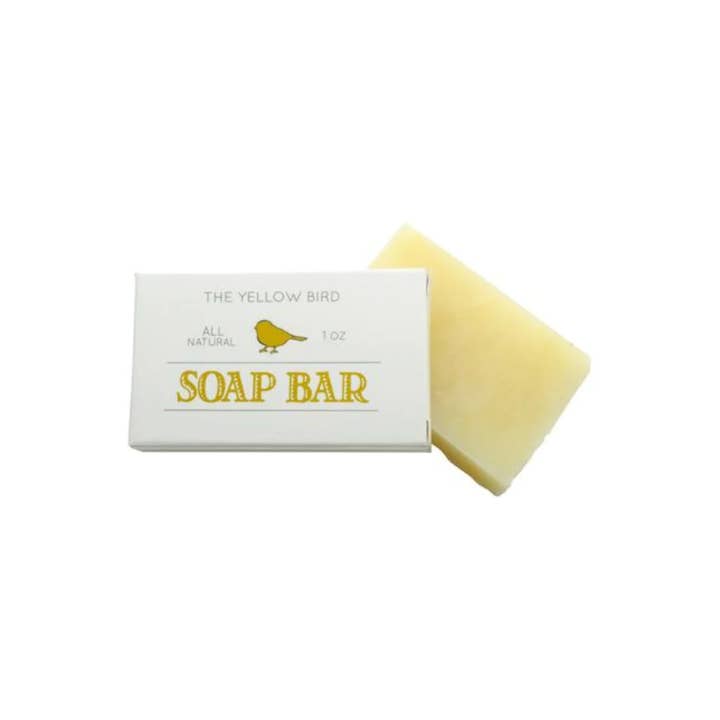 The Yellow Bird - Wholesale Bar Soap - Unscented Shea Butter Mini Soap Bar Case of 40