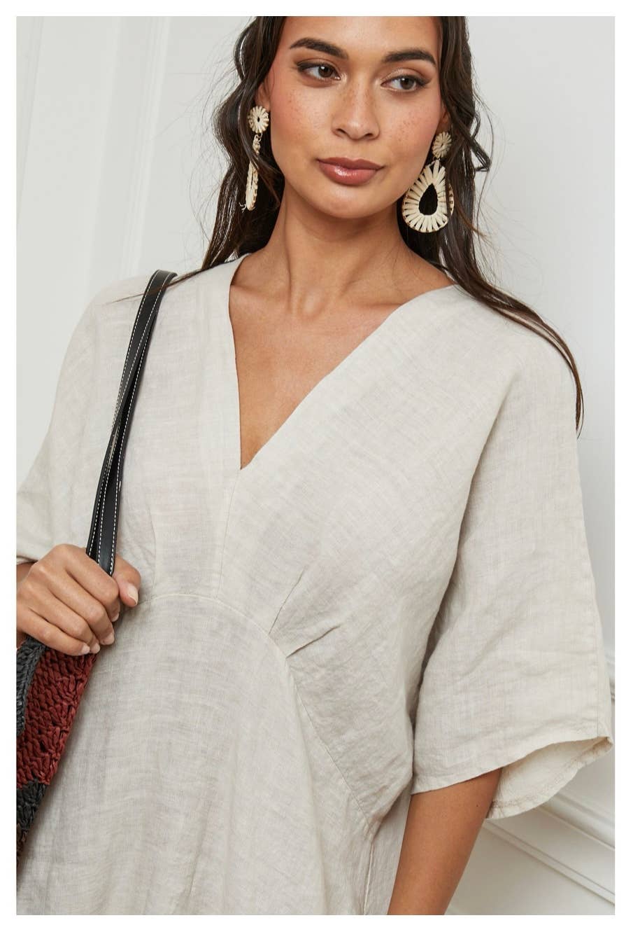 LÉA & LUC - Wholesale Dress - Women's - 100% linen dresses REF. 103024