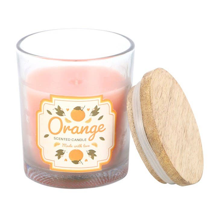 Something Different Wholesale - Wholesale Jar/Filled Candle - Orange Scented Candle2