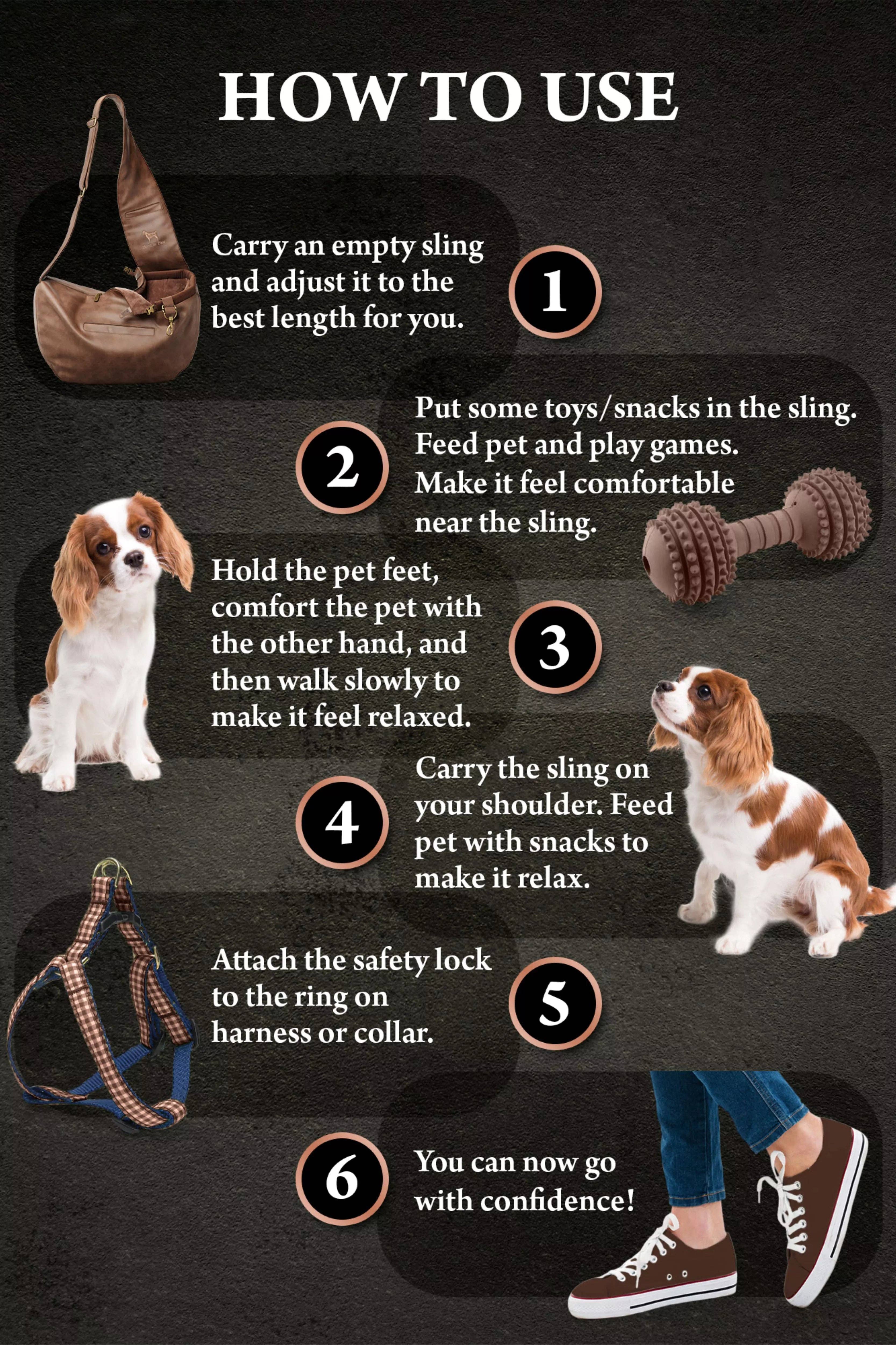 NOAH AND PAW LLC - Vente Caisse de transport – chat et chien - Porte-animal en bandoulière en cuir vegan avec triple sécurité20