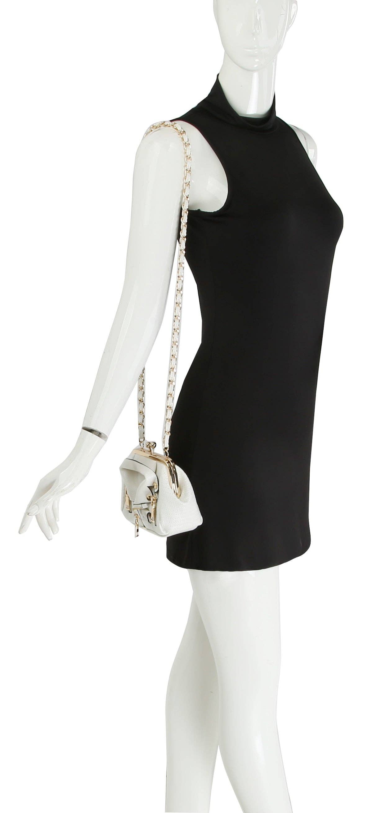 Handbag Factory Corp - Wholesale Crossbody Bag - Women's - Women Motorcycle Biker Jacket Bag Clutch7