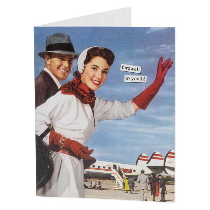 Boston International - Wholesale Birthday Card - Birthday Card Farewell Anne Taintor
