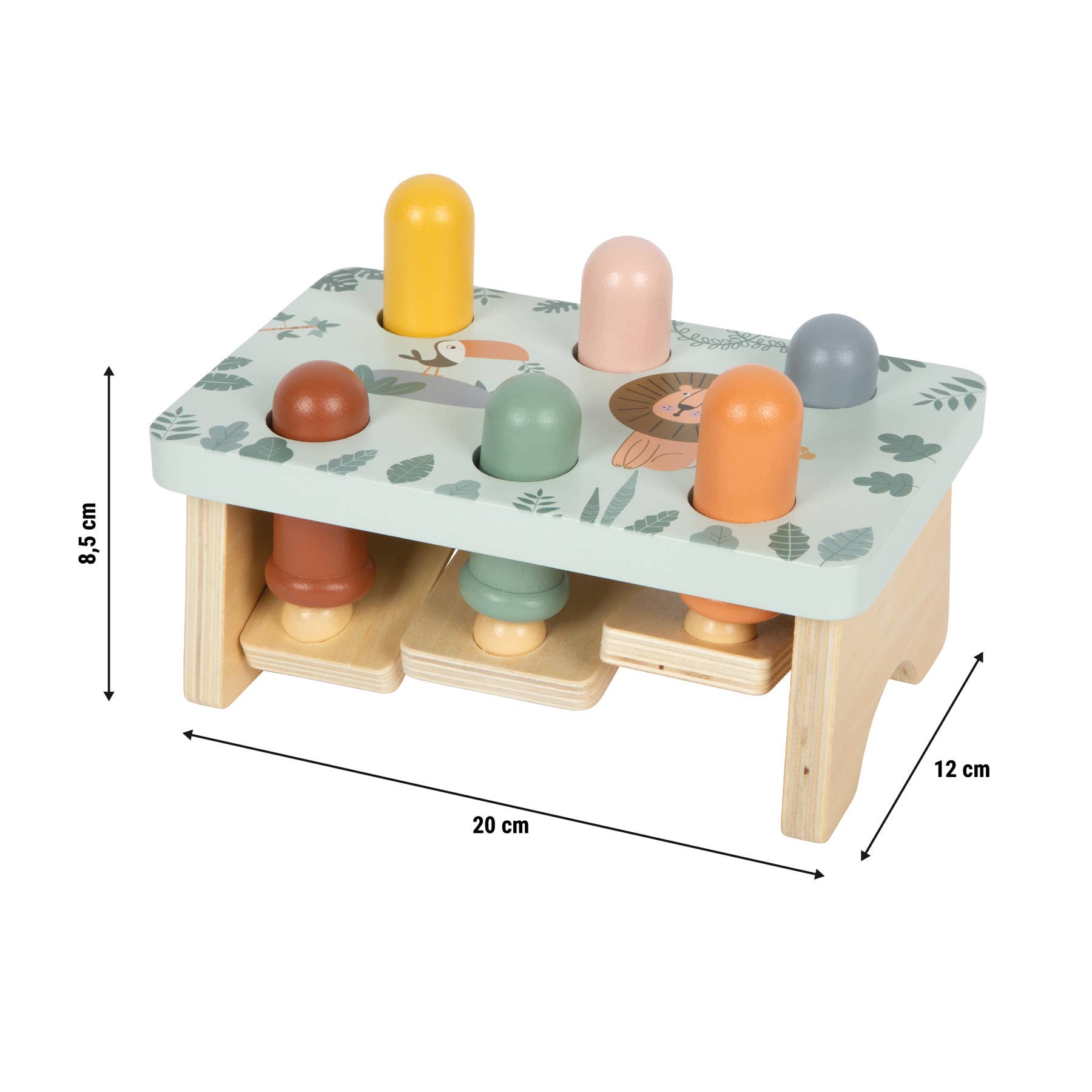 small foot - Wholesale Wood Toy - Kids - Tapping Game "Safari" | Tapping Games | Wooden Toys6