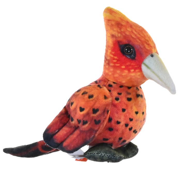 Rainforest Chestnut Wood Pecker Stuffed Animal 4.5" for wholesale by Wild Republic