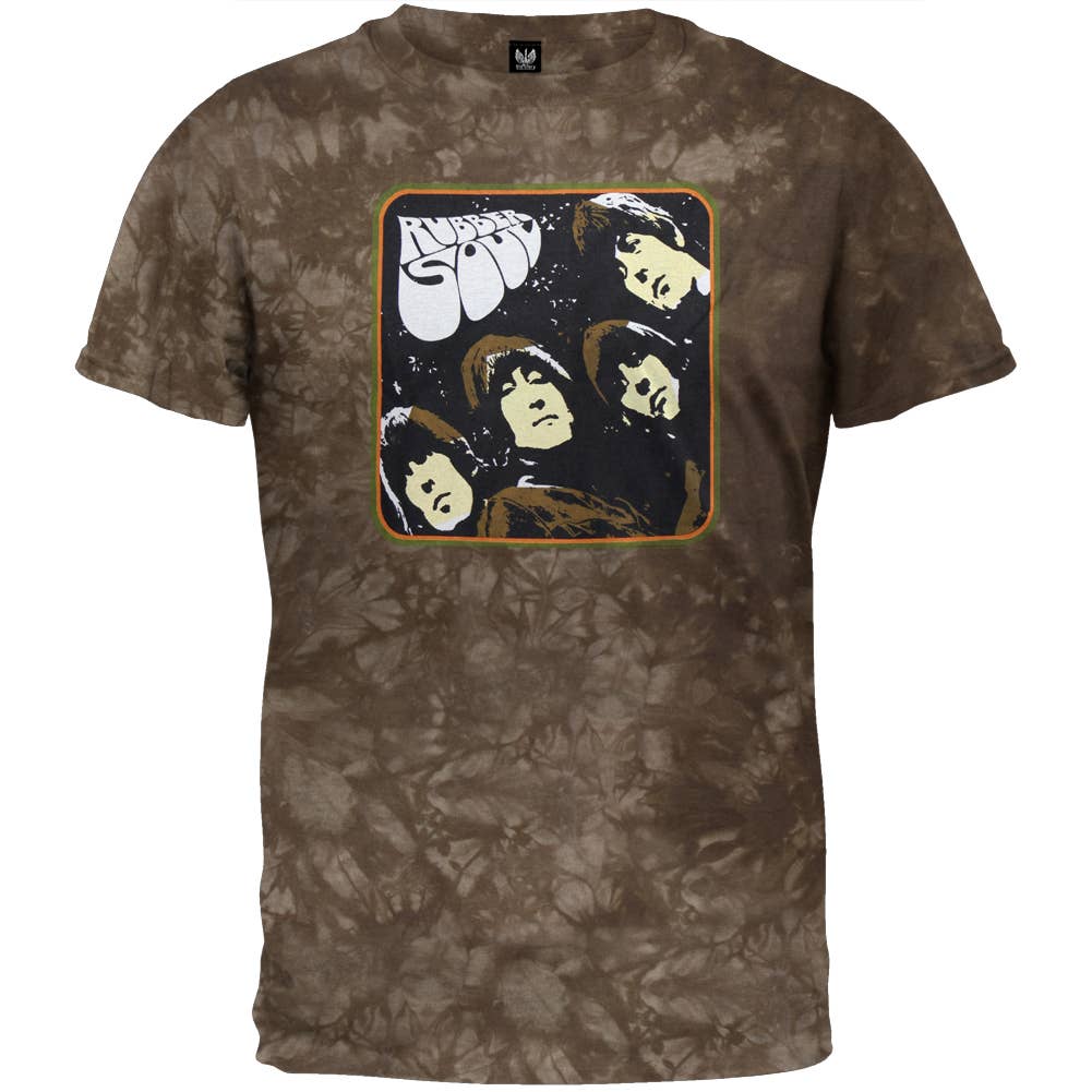 Official Store - Wholesale Screen Printed T-Shirt - Men's - Beatles - Rubber Soul Cover Tie Dye Men's T Shirt0