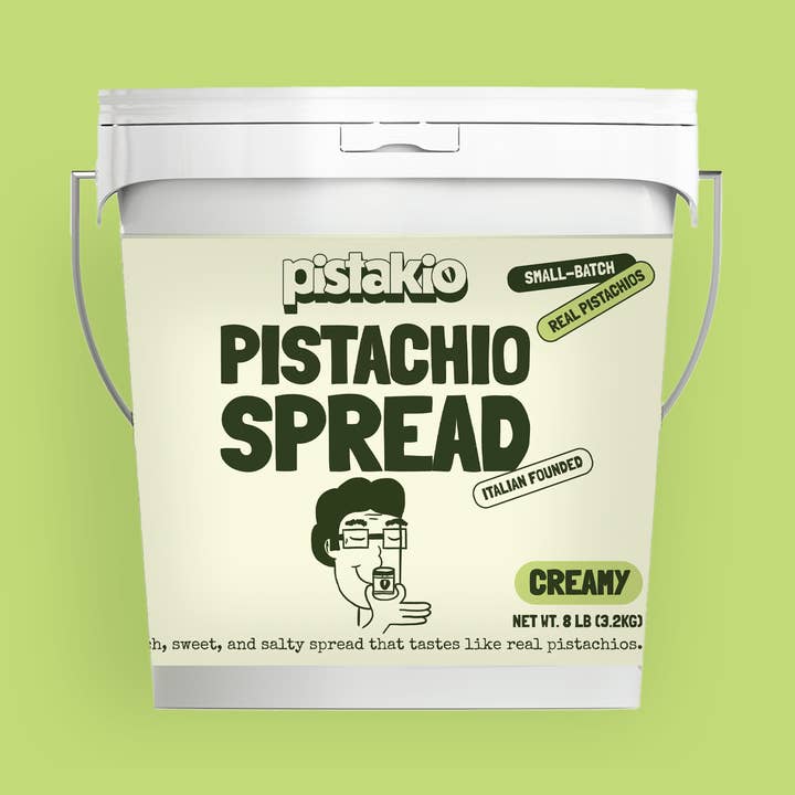 Creamy Pistachio Spread - 8lb Tub for wholesale by Pistakio