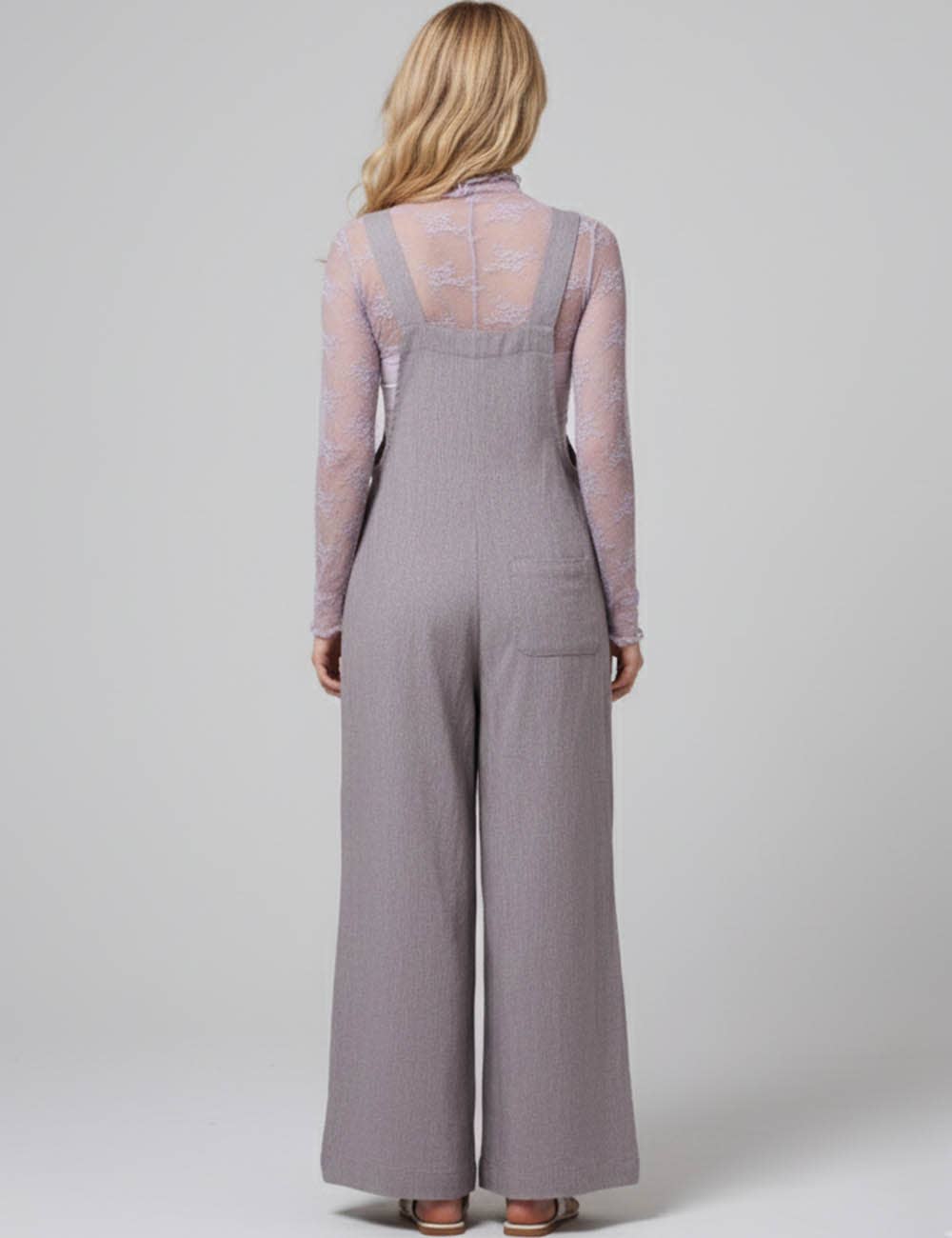 Sweetkama - Wholesale Overalls - Women's - Solid Color Botton Strape Overalls Daily Jumpsuit SKJ235722