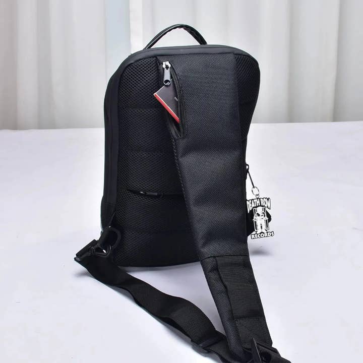 Natural Feelz - Wholesale Backpack - Unisex - Death Row Records - Smell Proof Shoulder Bag - Black1