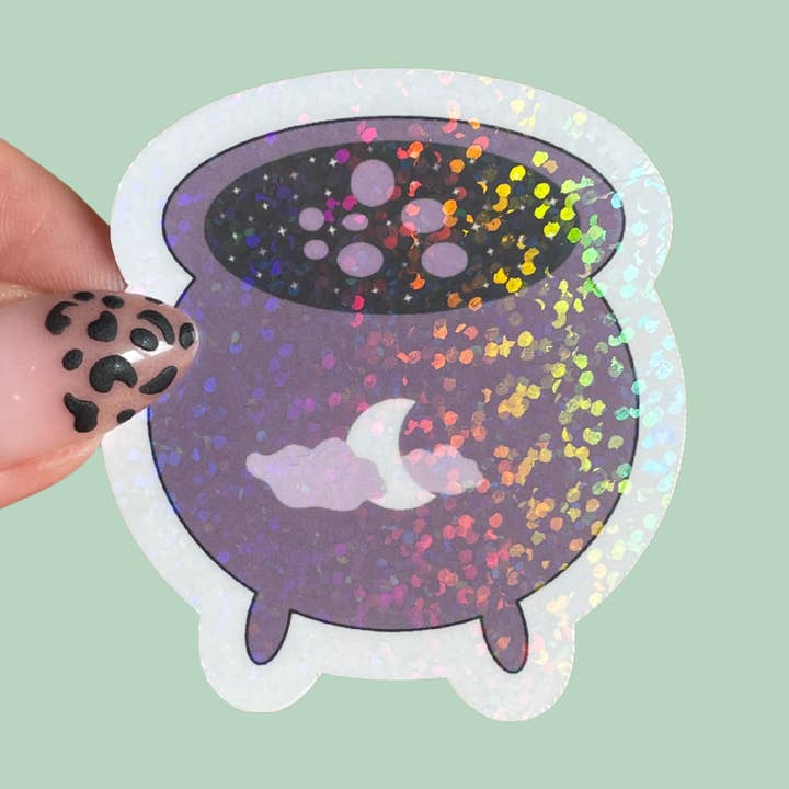Sticker - Chaudron magique pour la vente par Atelier Naholi