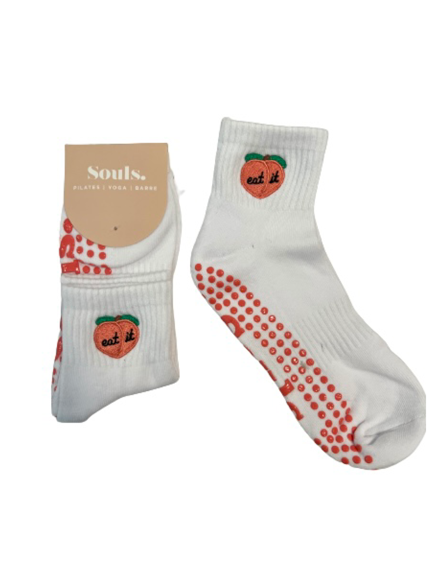 Souls. - Wholesale Socks - Women's - Peachy Pilates, Yoga or Barre Grip Socks2
