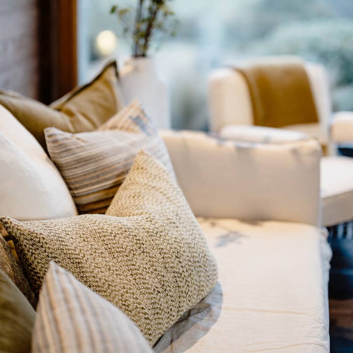 Olive Midori Cushion Cover for wholesale on Faire6