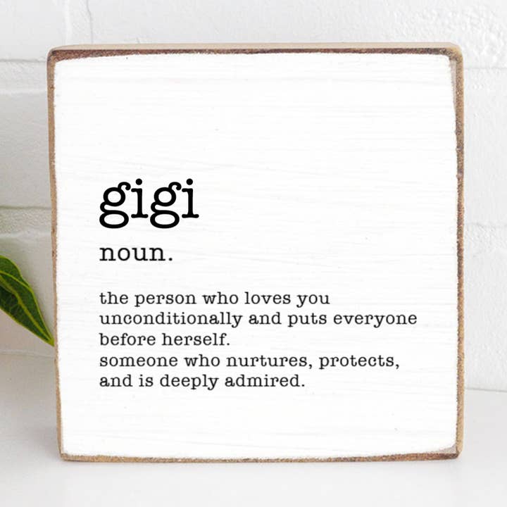 Bloque decorativo de madera Gigi Definition para venta al por mayor de Rustic Marlin Personalized Home Decor