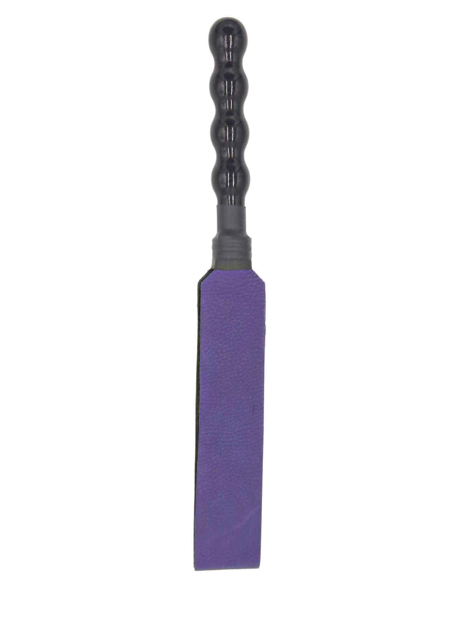 The Kink Shop - Wholesale Sex Toy - Long Bull Hide Crop Paddle (Multiple Colors)3