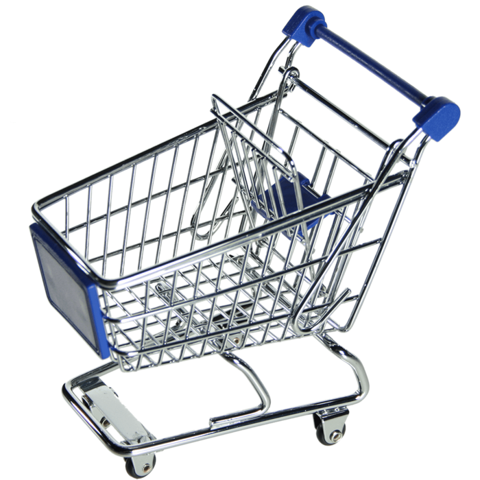 Out of the blue KG - Wholesale Shopping Cart - Metal mini shopping trolley,1