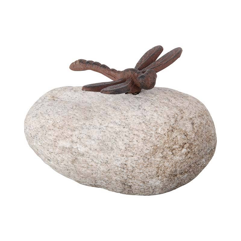 Esschert Design USA - Wholesale Outdoor Ornament/Decor - Animals on Rocks, Cast Iron, Antique Brown, 6 Asst. Styles2
