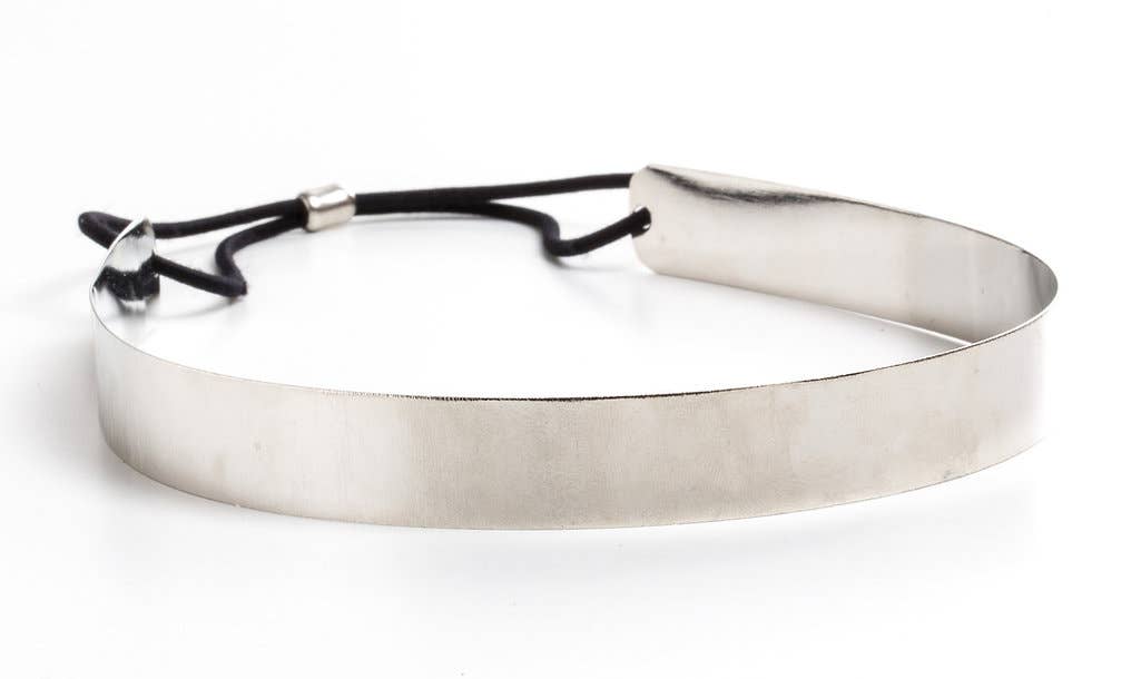 Ficcare - Wholesale Fashion Headband - Women's - Uptown Wide Metal Headband0