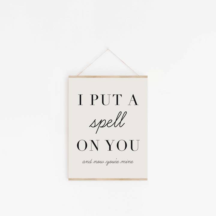 Blú Rose - Wholesale Art Print - Put A Spell On You Halloween Art Print1