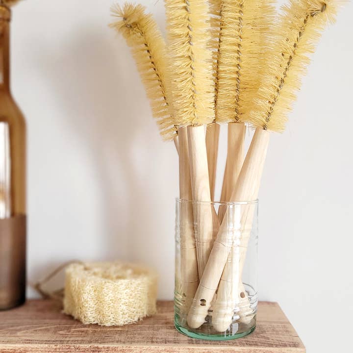 Wooden Bottle Cleaning Brush for wholesale by ZEERO