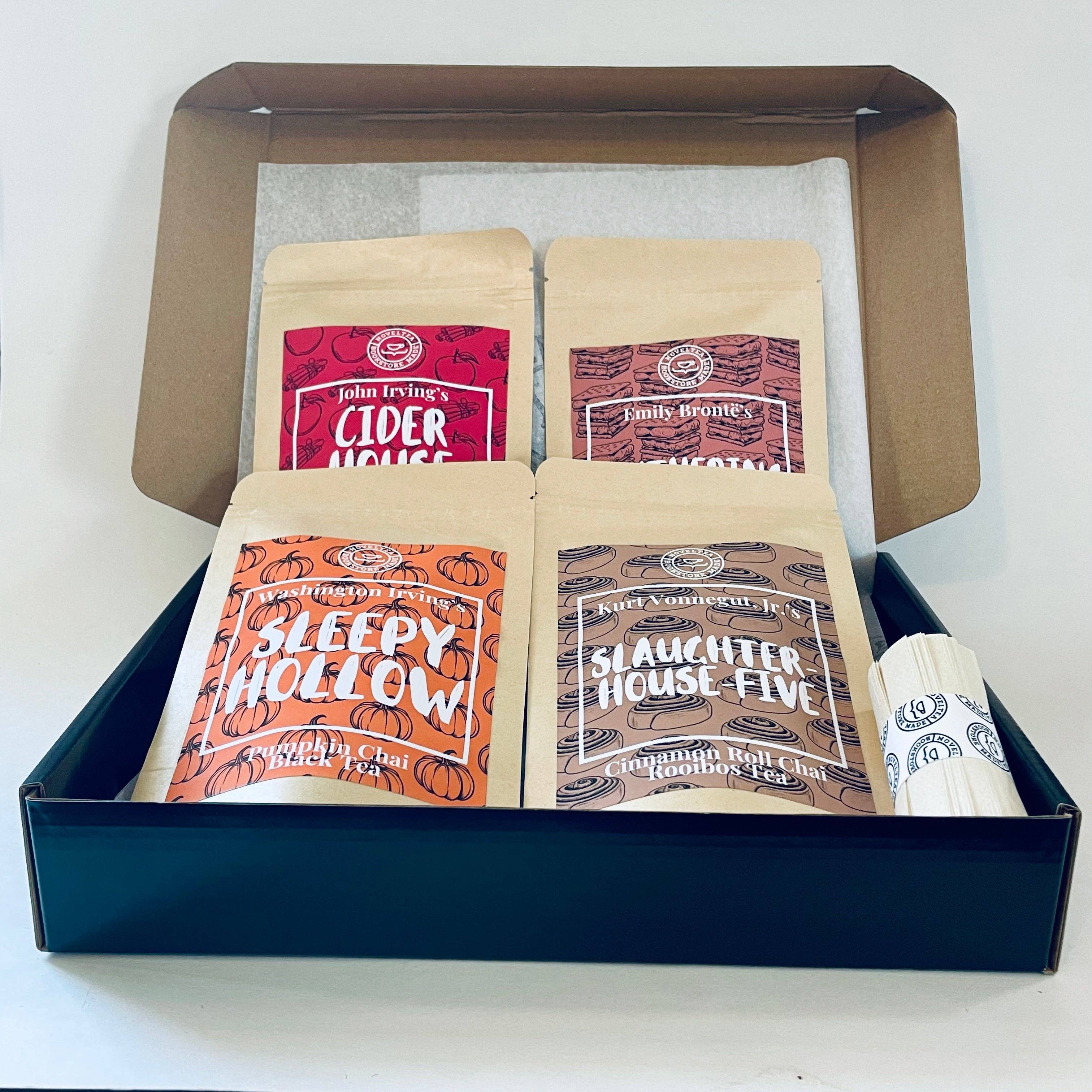 NovelTea Bookstore & Gifts - Wholesale Loose Tea - The Legend of Sleepy Hollow Inspired - Pumpkin Spice Chai BLACK TEA5