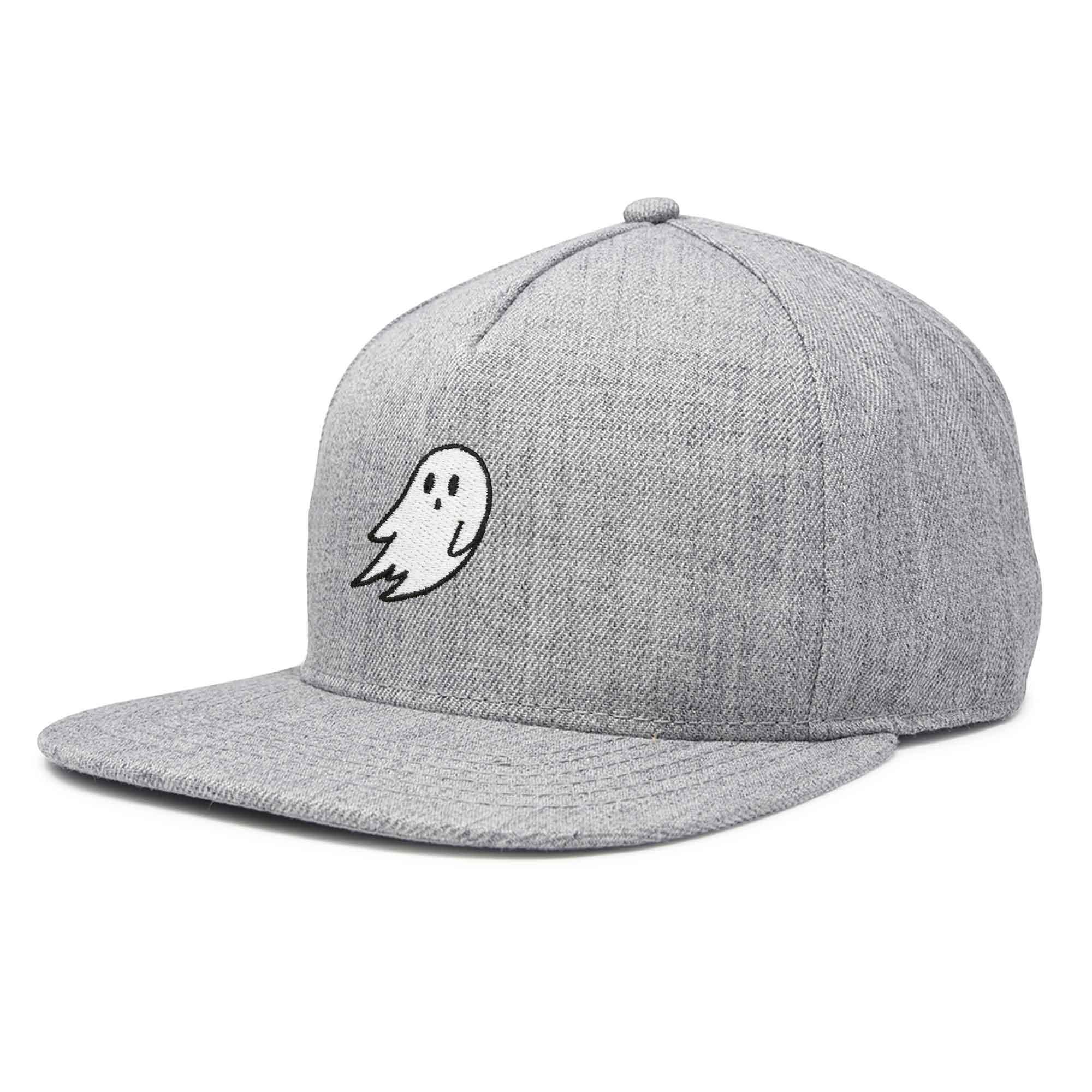 Dalix - Vente Casquette à visière plate – unisexe - Casquette plate brodée Dalix Ghost19