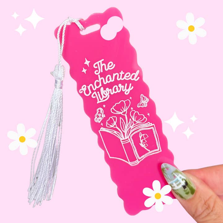Enchanted Library Book Mark (Quirky, Funky, Kawaii,Y2K) for wholesale by Honey Blue Lane