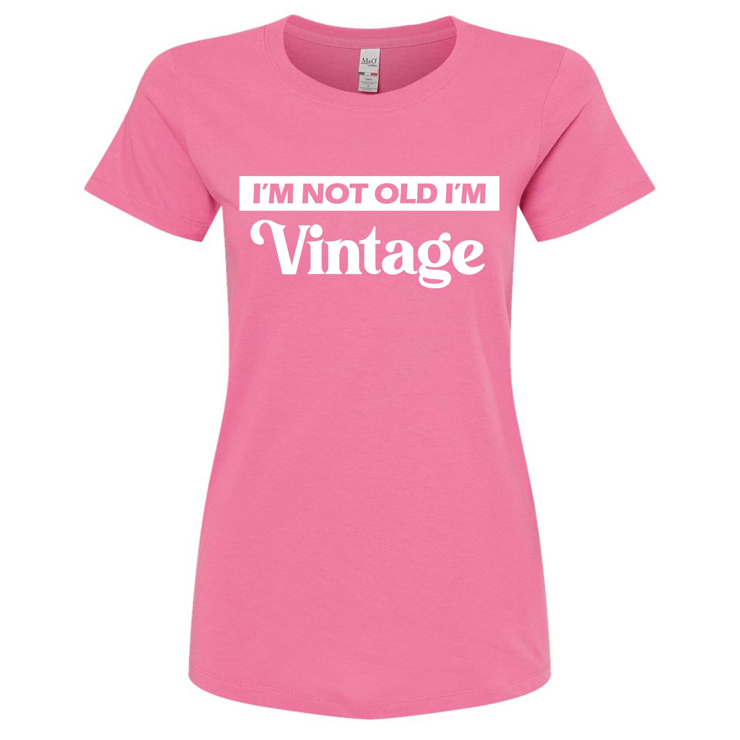 Wi-Wear - Wholesale Screen Printed T-Shirt - Women's - I'm Not Old I'm Vintage Women's/Ladies T-Shirt3