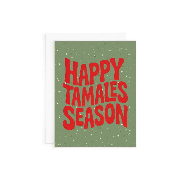 Happy Tamales seizoenskaart voor wholesale door Things in Spanish