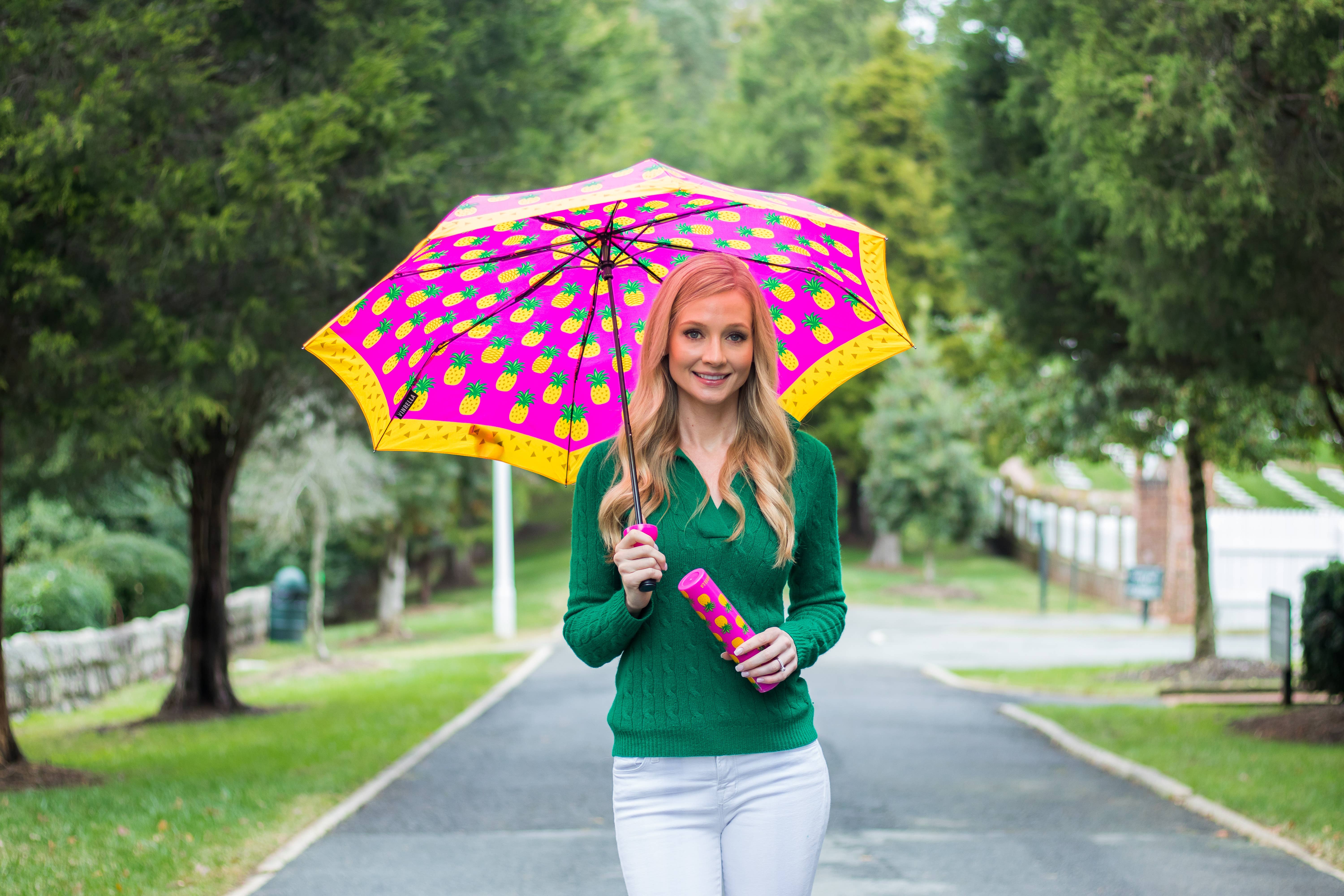 Vinrella - Wholesale Umbrella - Women's - Pineapple Punch Bottle Umbrella4